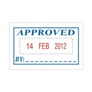 Approved stampe