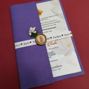 Wedding card