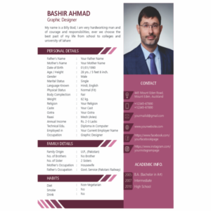 BASHIR AHMAD C.V PROFESSIONAL