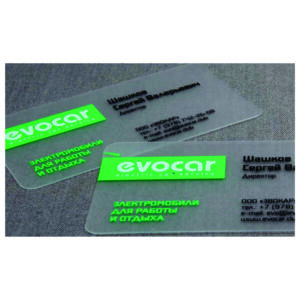 Visiting Card Transparent 4