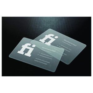 Visiting Card Transparent 1