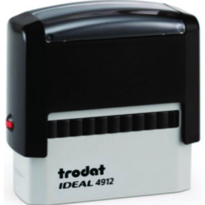 TRODAT IDEAL 4912 STAMP WITH PRINTING