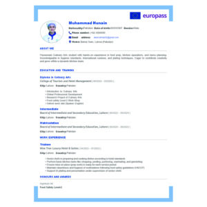EURO-PASS C.V PATTERN